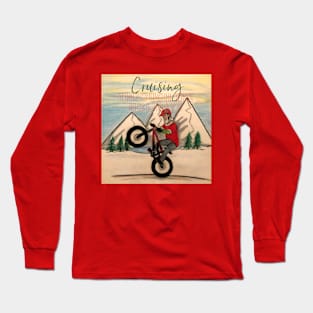 MTB.. Cruising Through The Holidays Long Sleeve T-Shirt